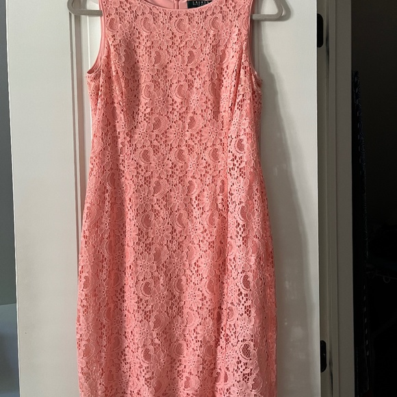 Pink Dress, Ralph Lauren Size 6 - Picture 1 of 3